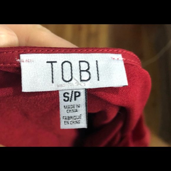 Tobi | NWT Red Shift Dress - Picture 4 of 6